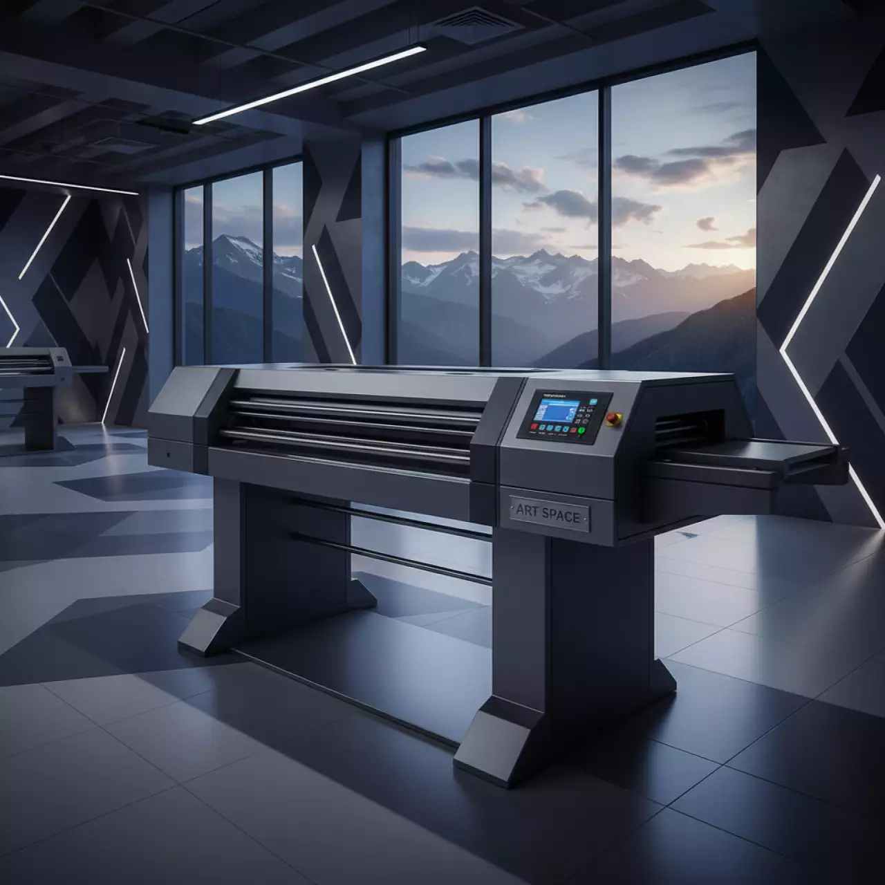 Аренда Рулонный ламинатор Foliant Pollux 760SF на площадке Rosa Peak (2320м) — ART SPACE