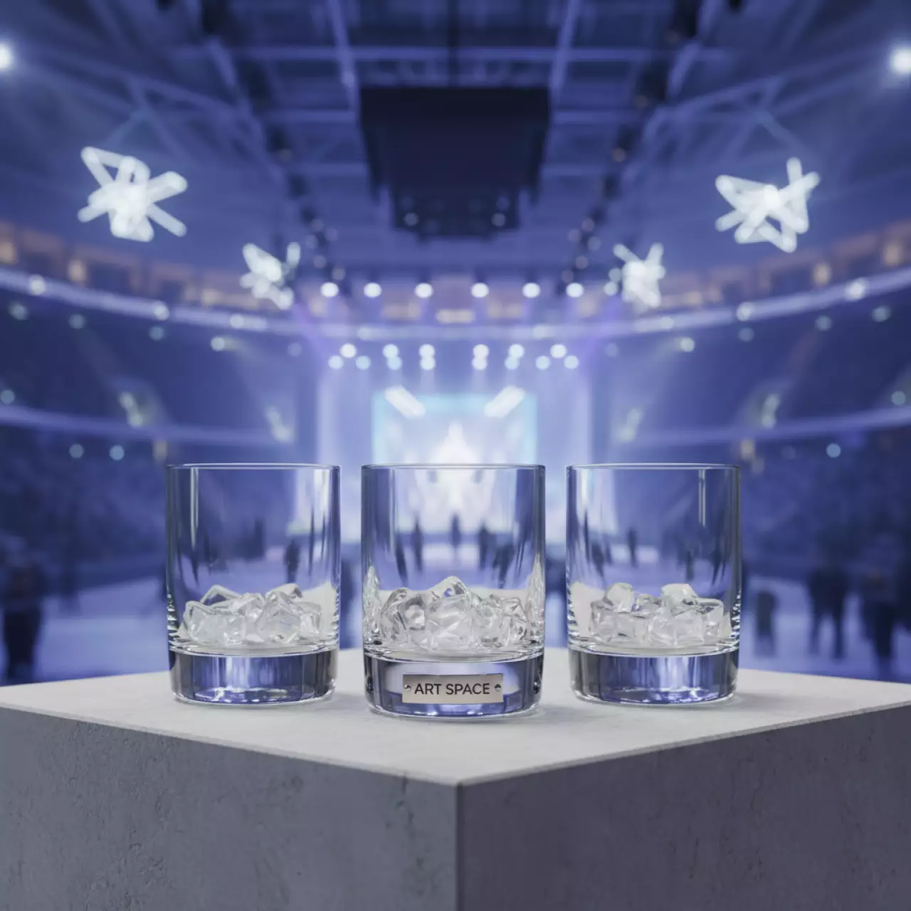 Аренда Рюмка коктейльная Чиллер с резервуаром для льда 170 мл в Ледовом дворце «Айсберг» — ART SPACE