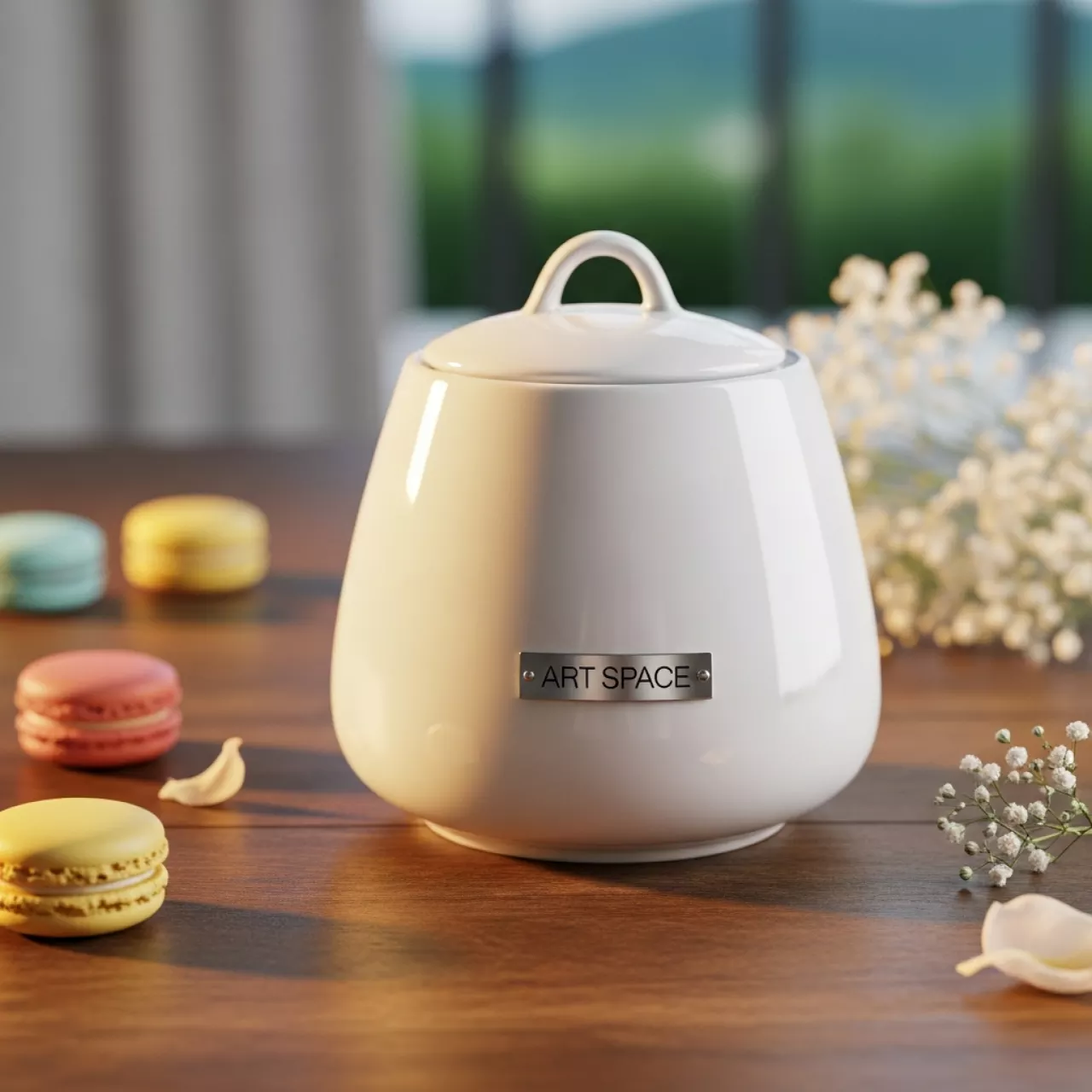 Аренда Сахарница Rocaille Blanc 0,3 л в санатории «Сочи» — ART SPACE