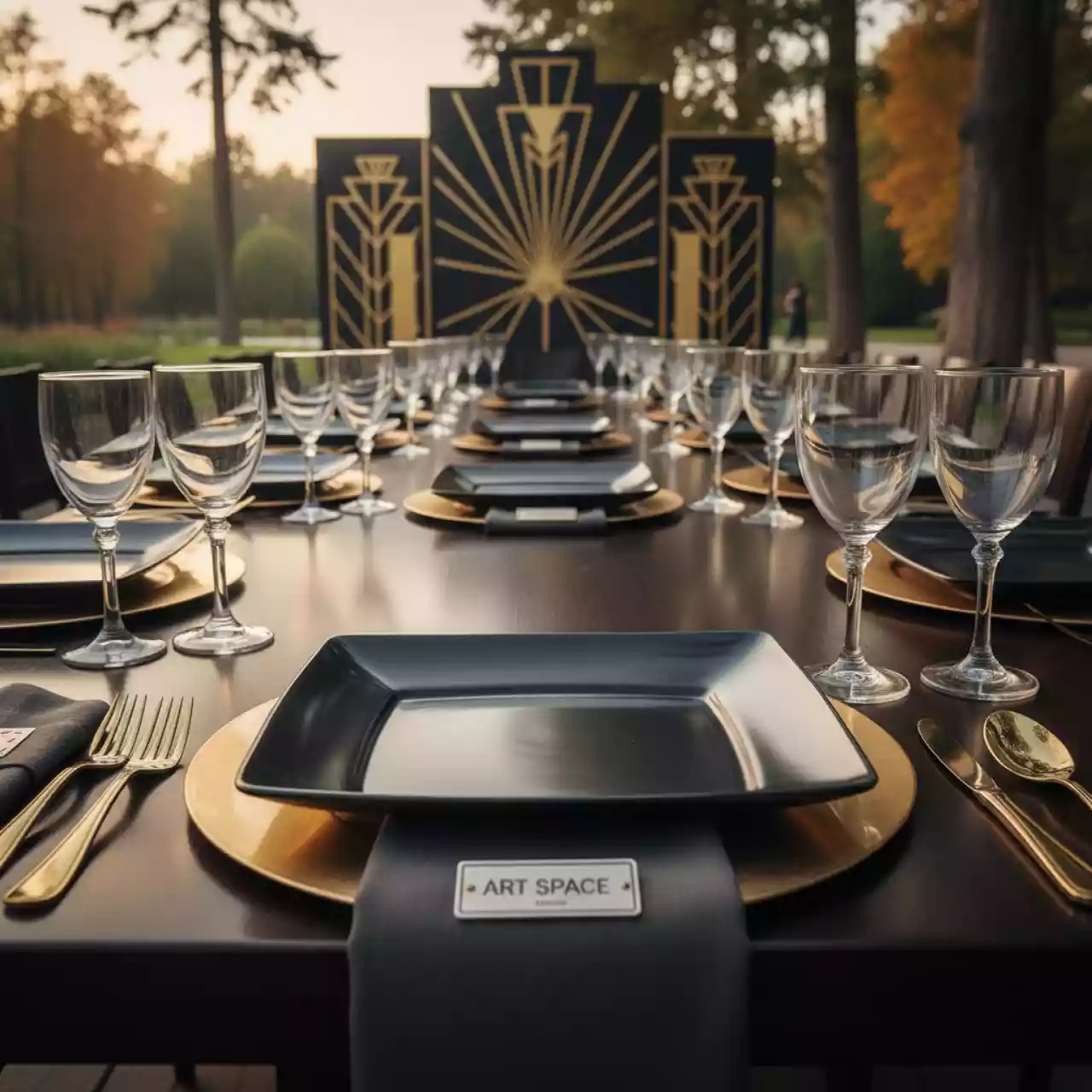 Аренда Салатник Элит Ричи чёрный 150х70 мм в парке «Ривьера» — ART SPACE