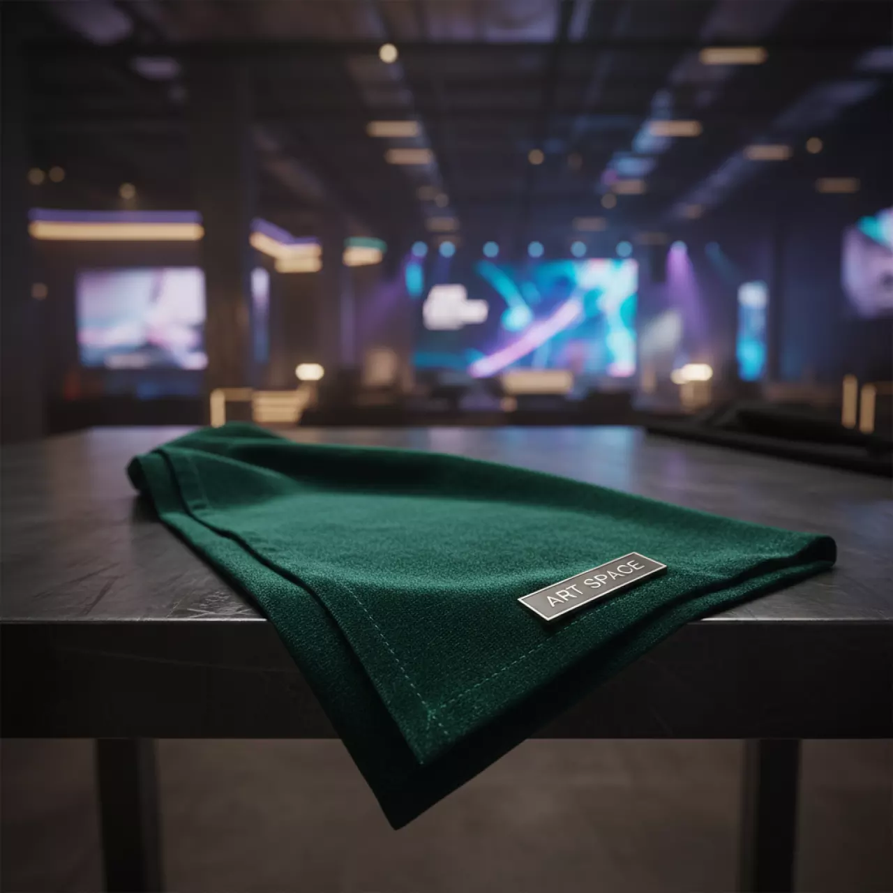 Аренда Салфетка бархатная зеленая Илер 339 315 в Mercure Сочи Центр — ART SPACE
