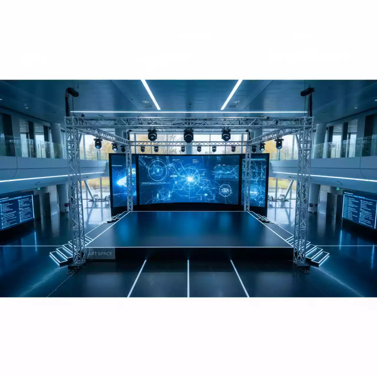 Аренда Сцена 10х8 в Университете «Сириус» — ART SPACE