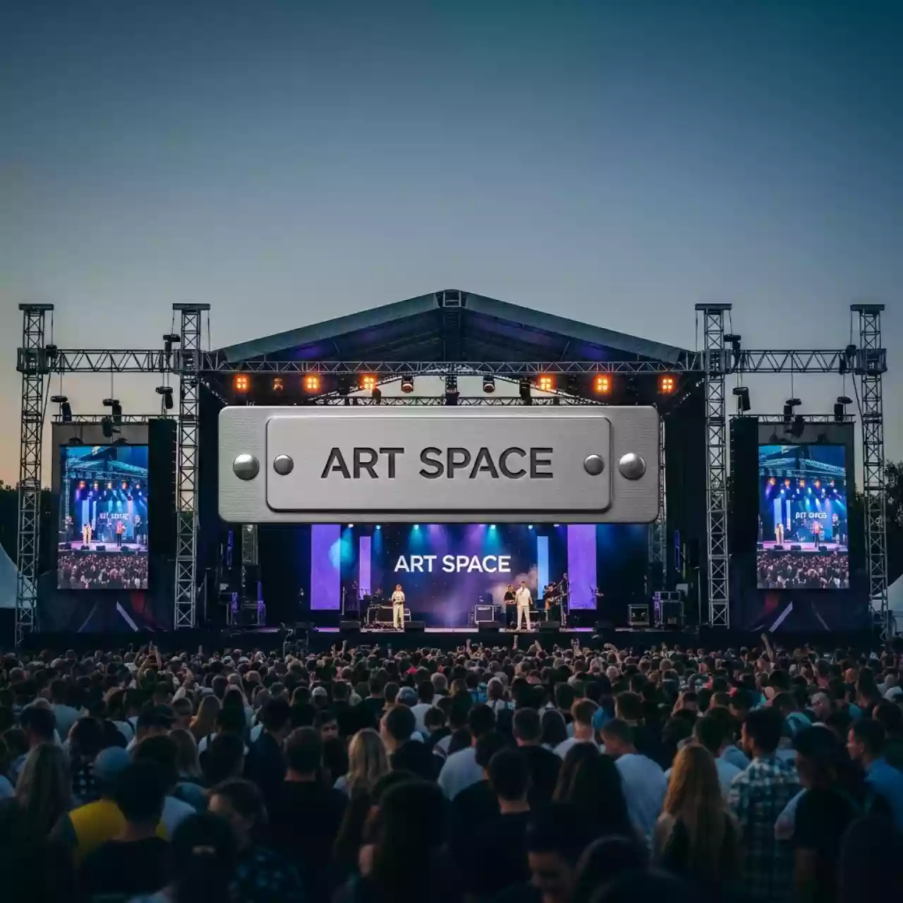 Аренда Сцена Layher 12х8 м с крышей в ОКЦ «Галактика» — ART SPACE