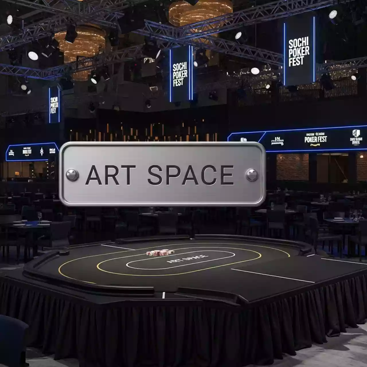 Аренда Сцена разборная 10х8 в ресторане «Магеллан» — ART SPACE