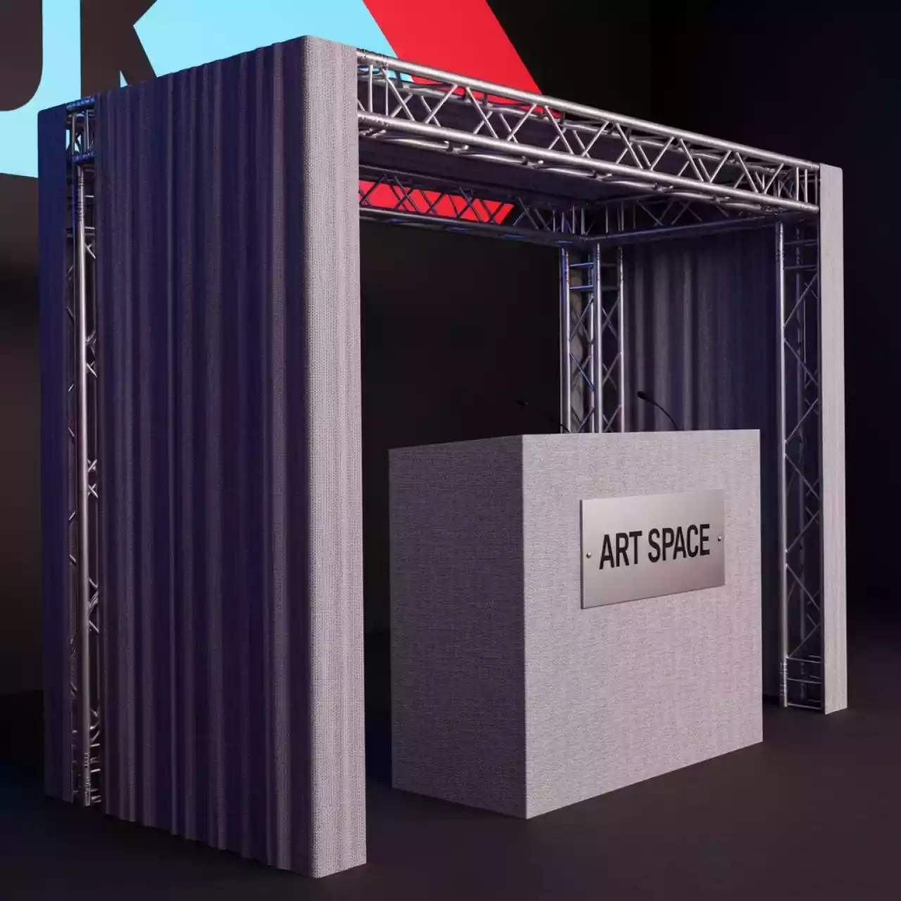 Аренда Сценическая Конструкция 5х5 м в МФК «Горный» — ART SPACE