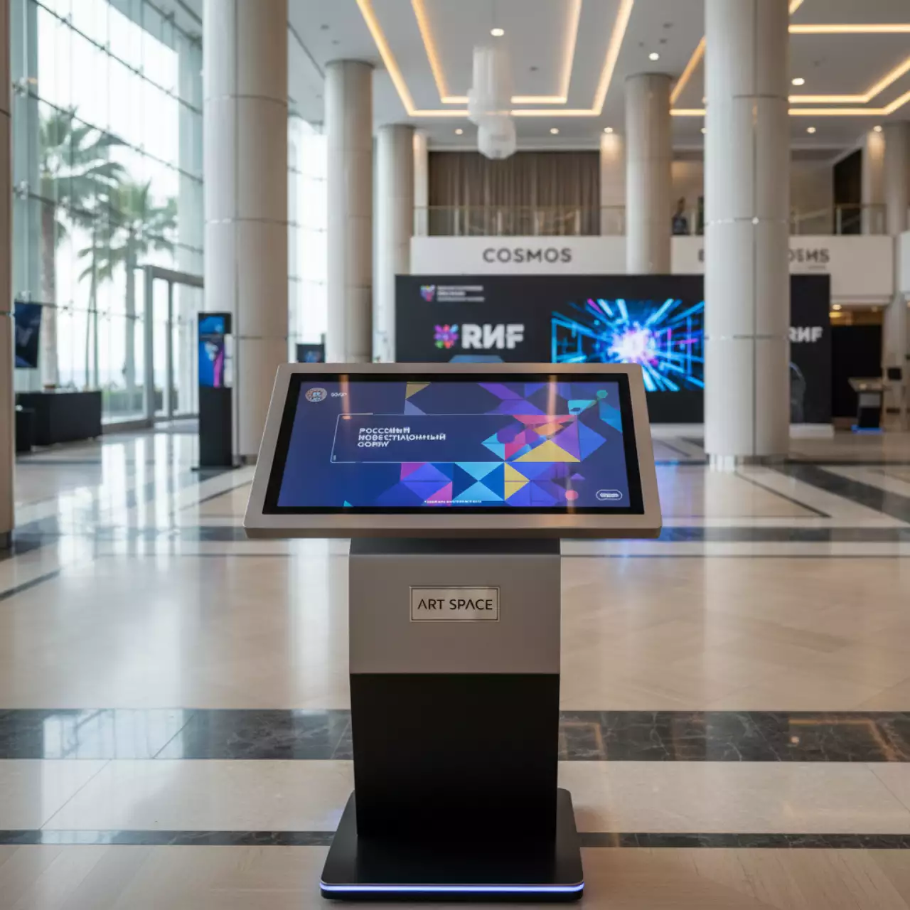 Аренда Сенсорный инфокиоск Пионер 32 Android в Cosmos Sochi Hotel — ART SPACE