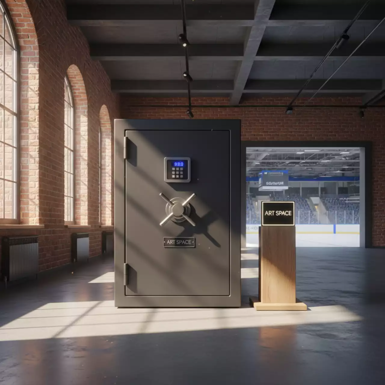 Аренда Сейф огнестойкий Valberg FRS 127 T EL FRS 120 EL в ледовом дворце «Большой» — ART SPACE