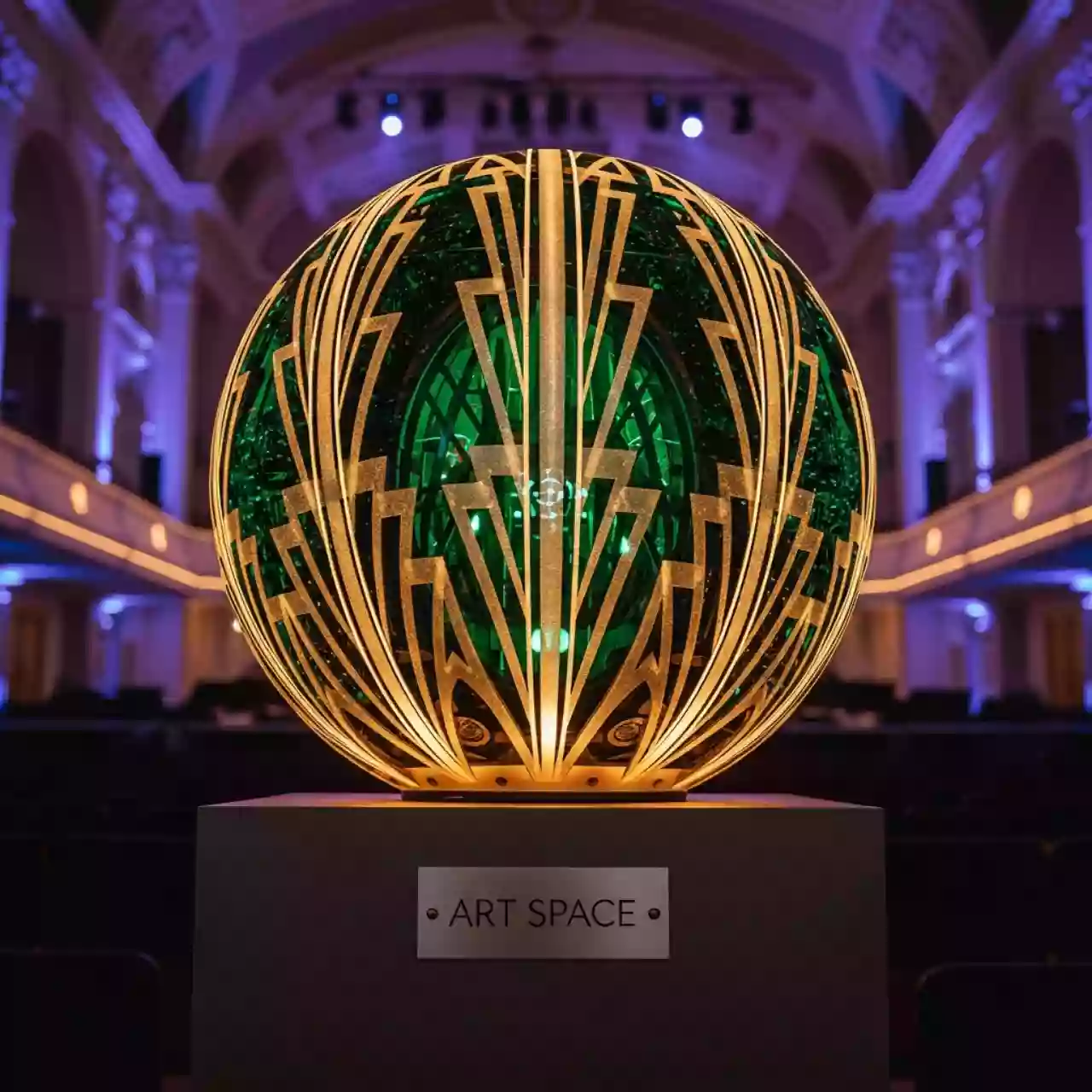 Аренда Сфера LED 35 в Зале органной и камерной музыки — ART SPACE