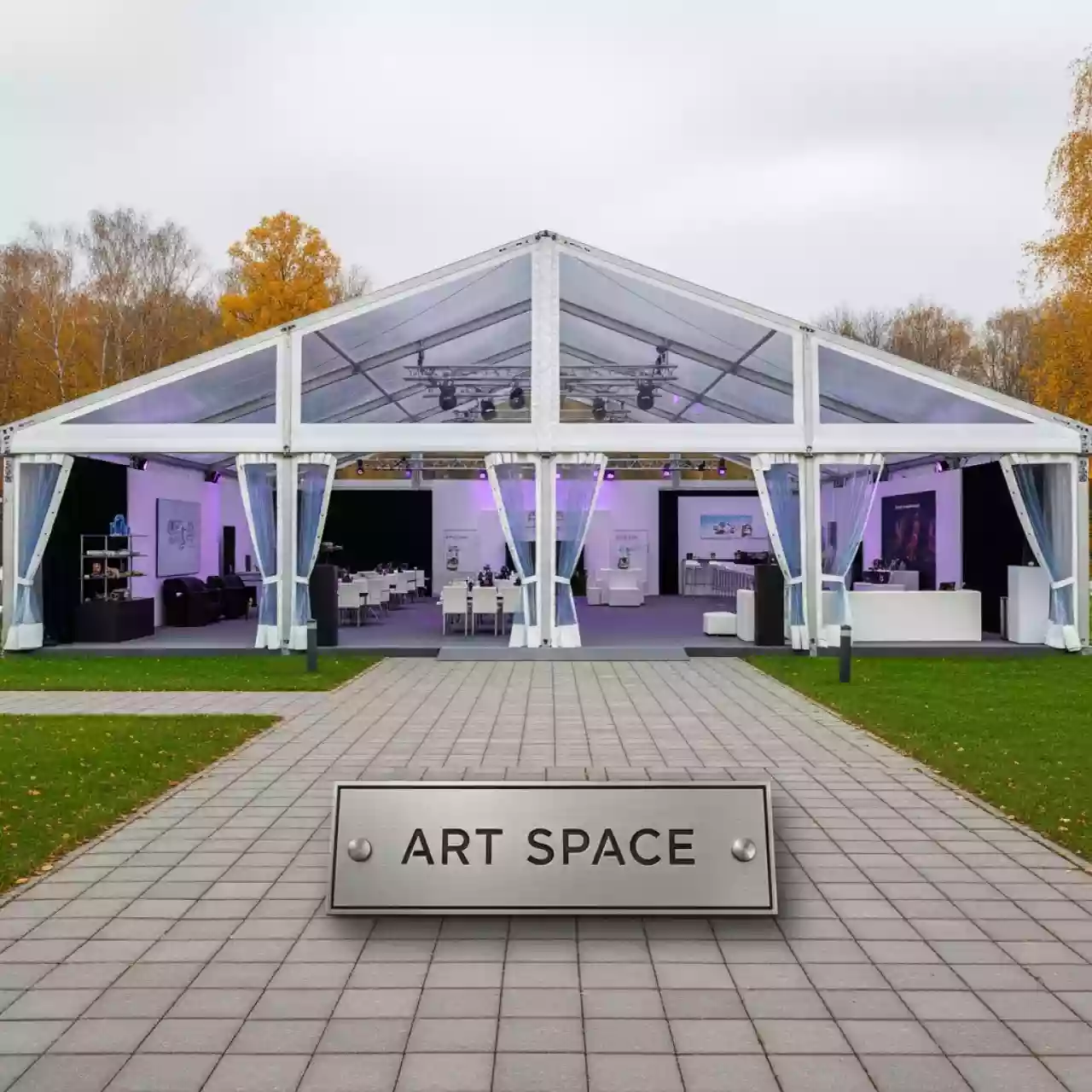 Аренда Шатер 10х40 в санатории «Сочи» для АТОМЭКСПО — ART SPACE