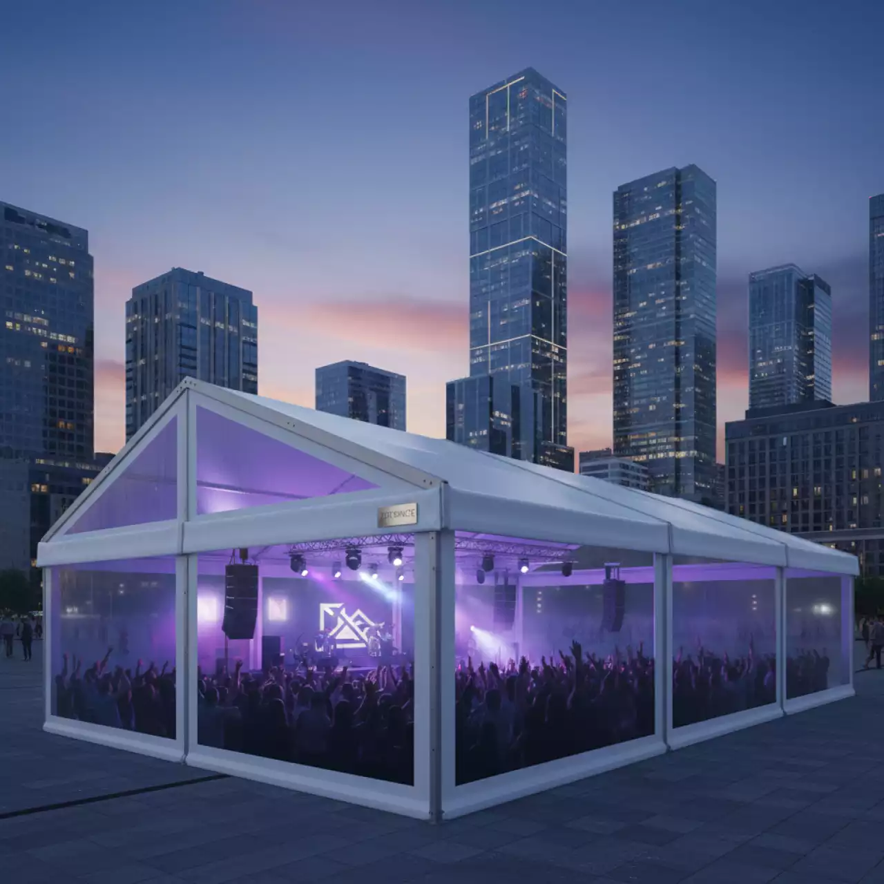 Аренда Шатер 15х10 м в МФК «Горный» — ART SPACE