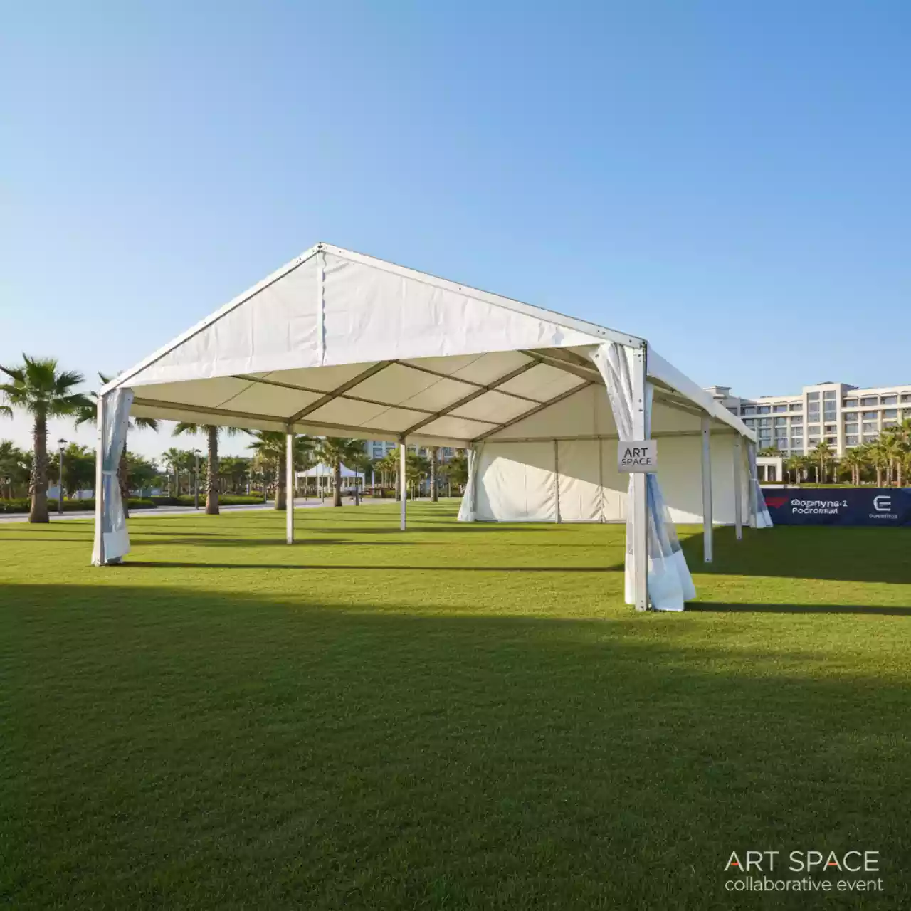 Аренда Шатер арочный 10х10 в Bridge Resort — ART SPACE