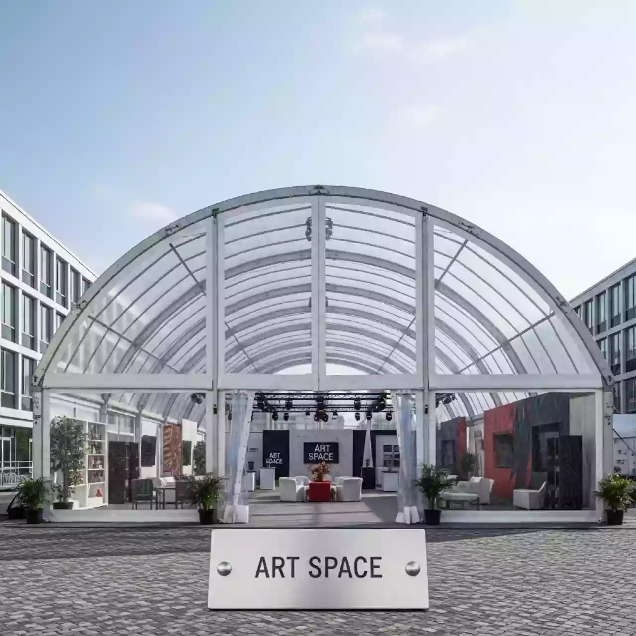 Аренда Шатер арочный 20х30 м в Университете «Сириус» — ART SPACE