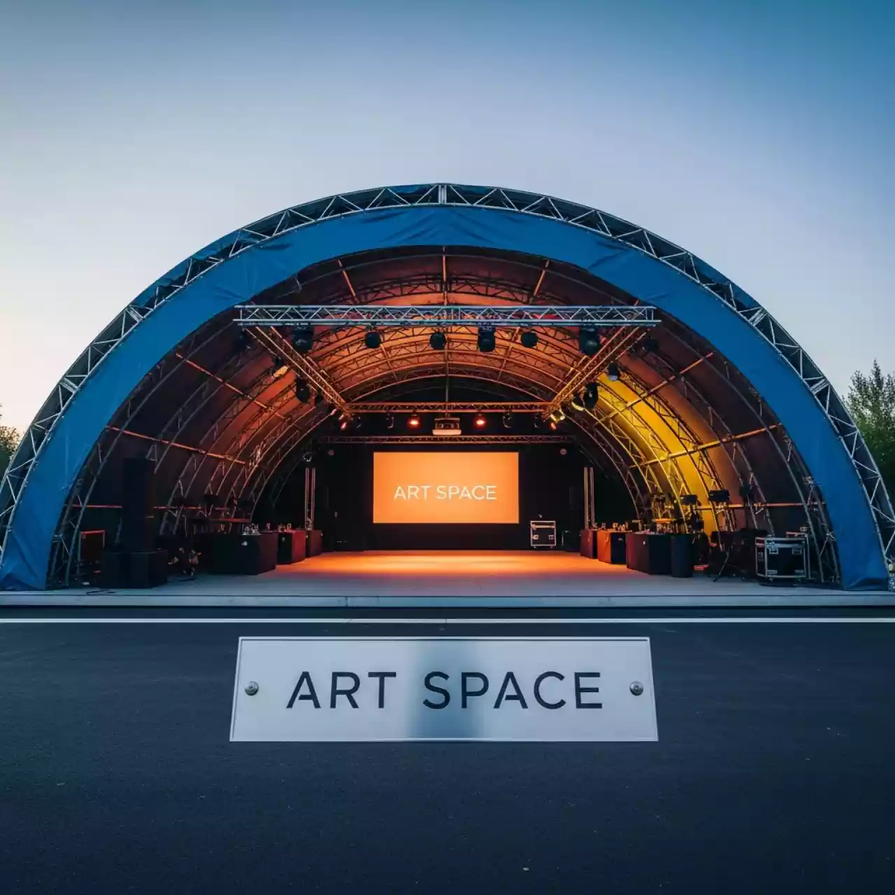 Аренда Шатер арочный 25х15 м в Сочи Парк Отеле — ART SPACE