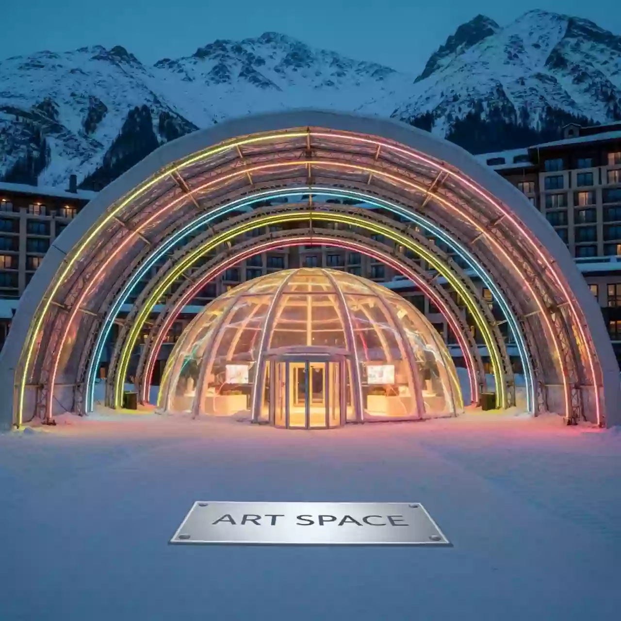 Аренда Шатер арочный гекса 20х17 м в Novotel Resort — ART SPACE