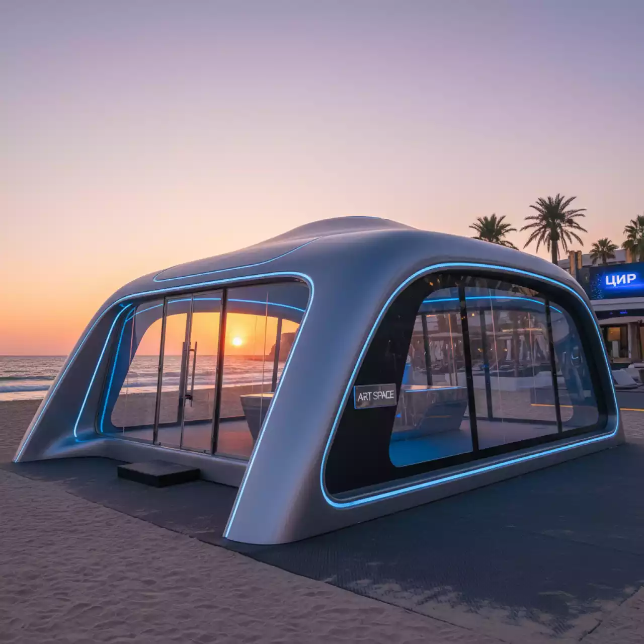 Аренда Шатер для конюшни в пляжном клубе Del Mar — ART SPACE