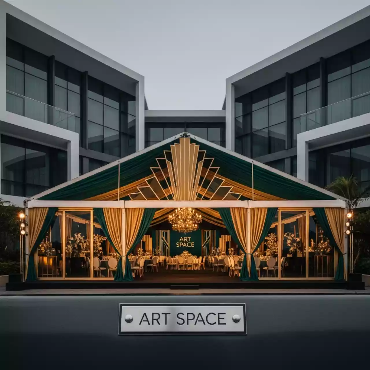 Аренда Шатер для корпоративного мероприятия Mantera Supreme — ART SPACE