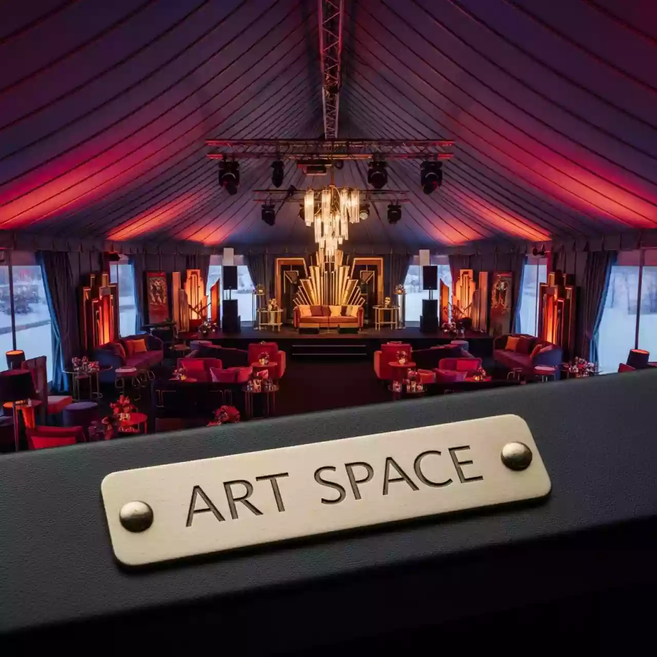 Аренда Шатер двухскатный для конференций в Alpha Sirius — ART SPACE