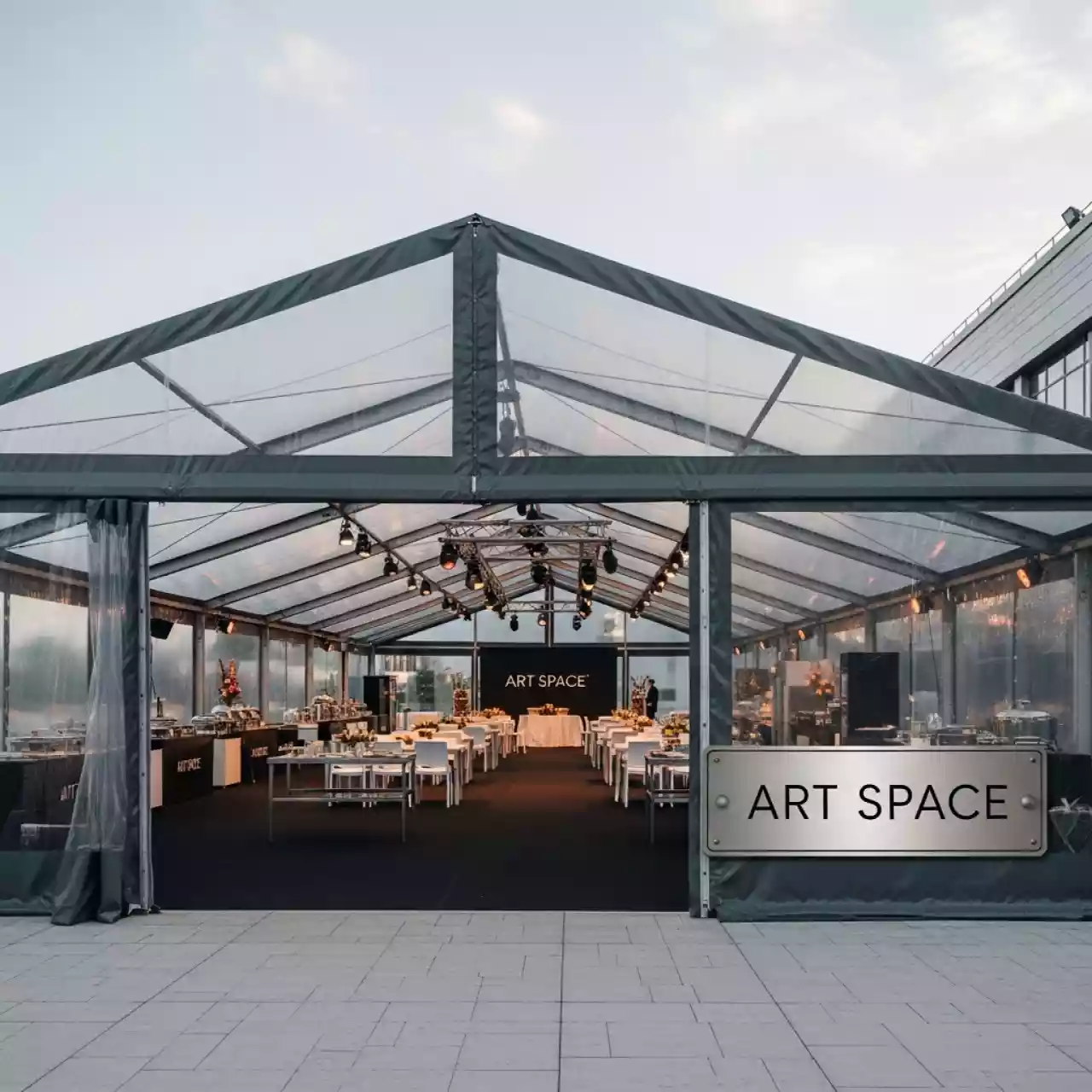 Аренда Шатер и фуд корт в Университете «Сириус» — ART SPACE