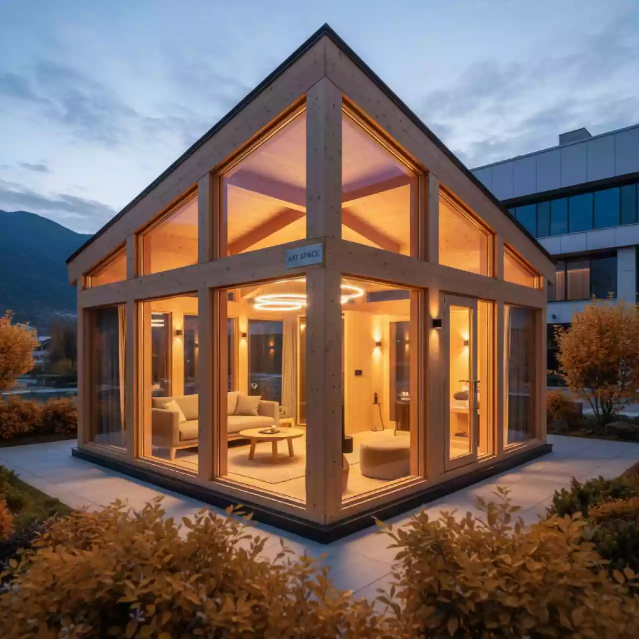 Аренда Шатер кафе альпийское шале в Radisson Blu Resort & Congress Centre — ART SPACE