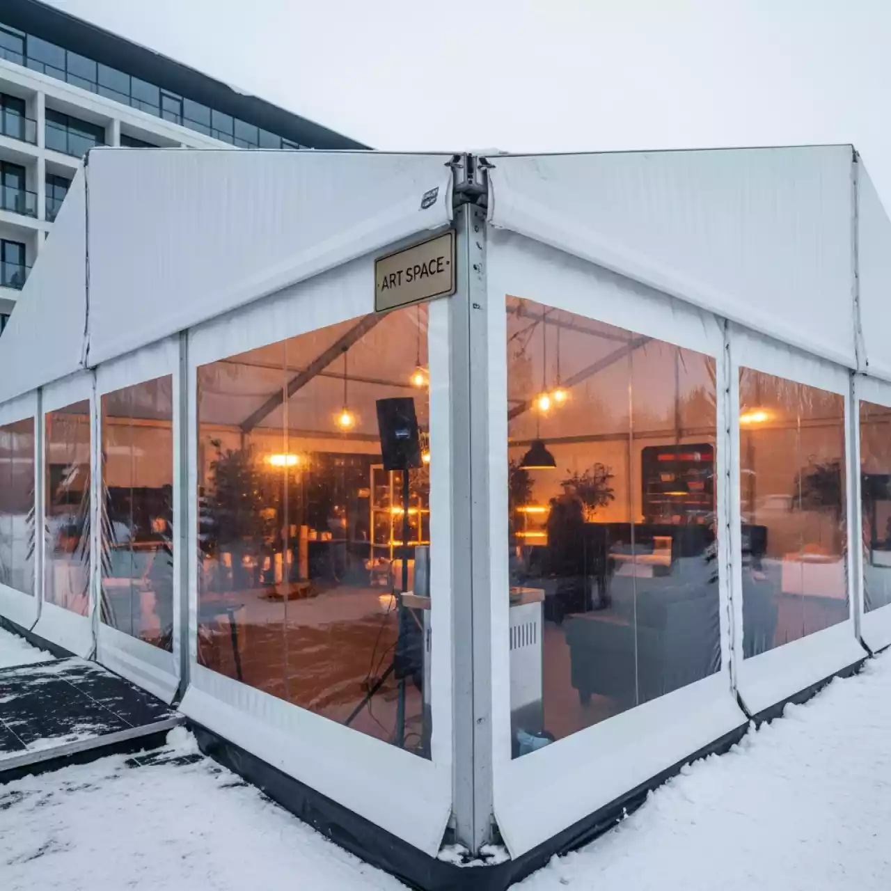 Аренда Шатер Кайт 6х36 со стенками в City Park Hotel Sochi — ART SPACE