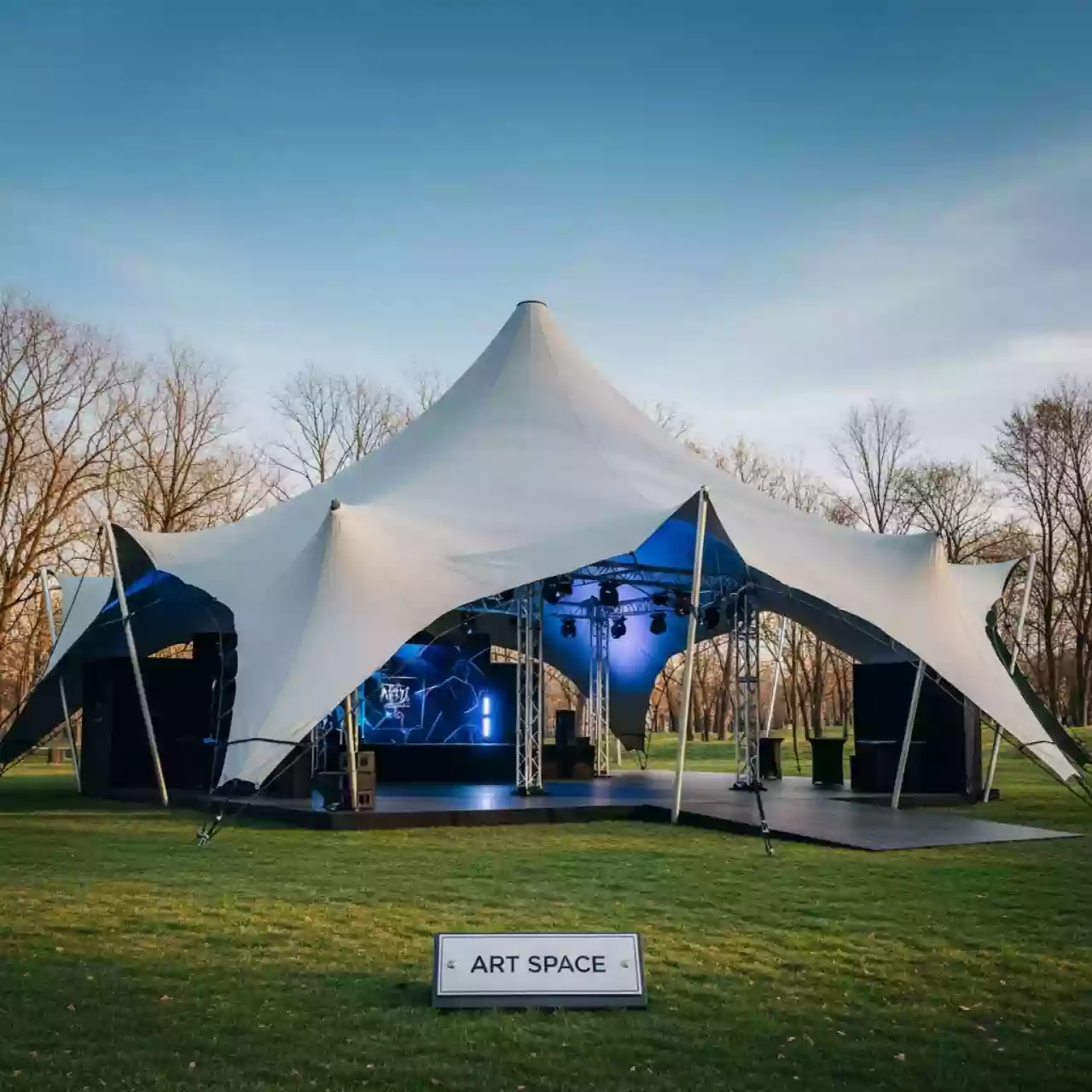 Аренда Шатер Кайт 8х12 в парке «Ривьера» — ART SPACE