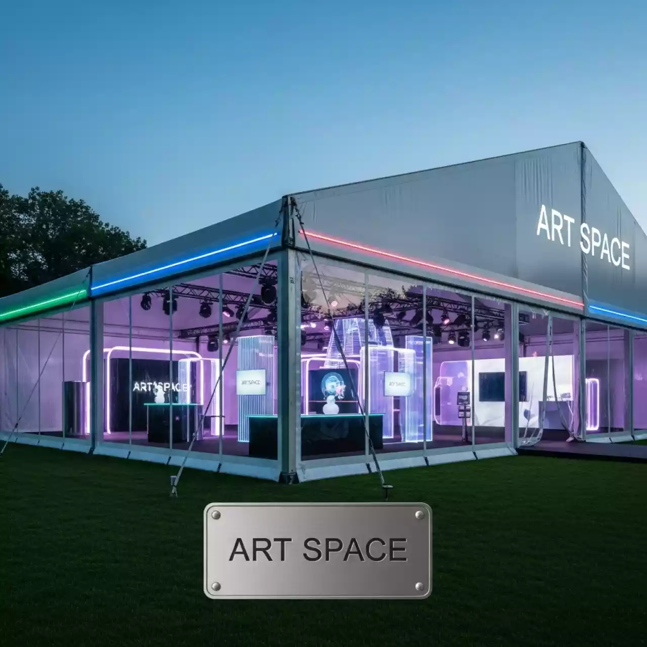 Аренда Шатер классический большой 15х25 м в санатории «Заполярье» — ART SPACE