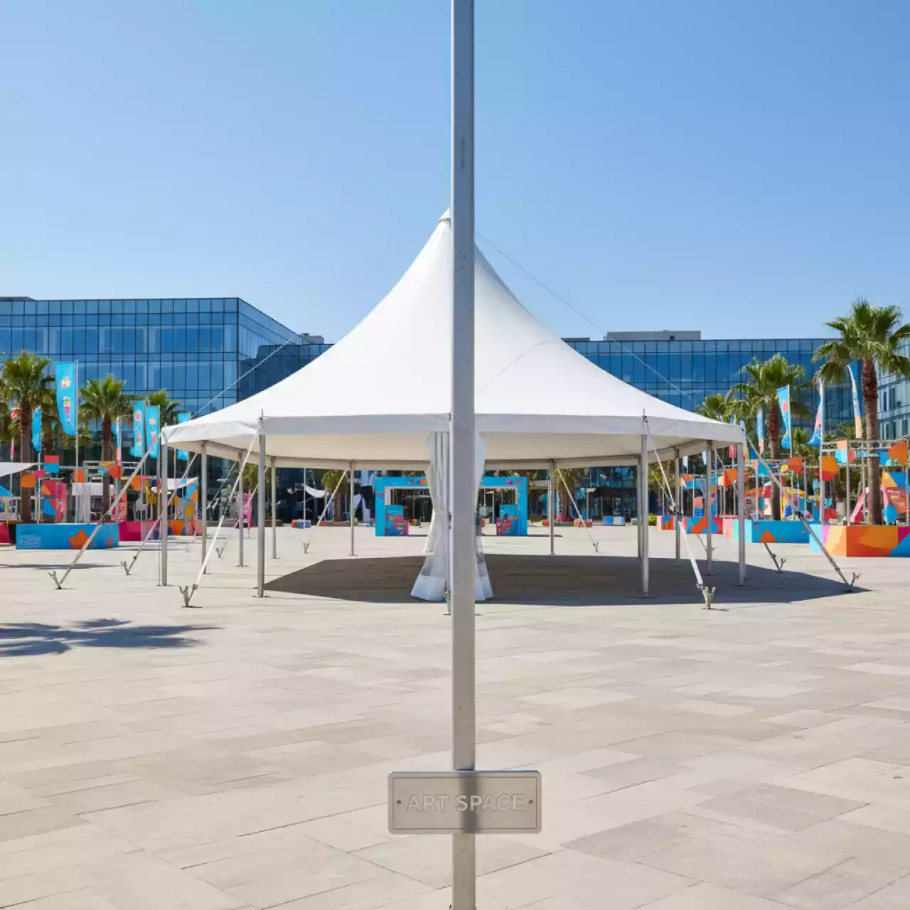 Аренда Шатер классический большой 25х40 м в Alpha Sirius — ART SPACE