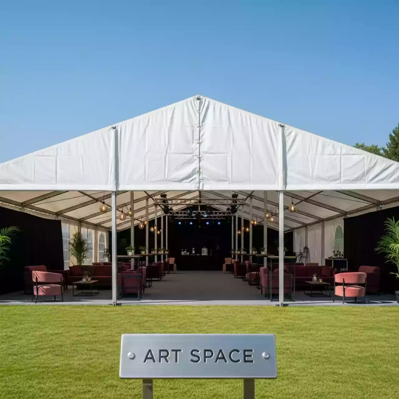 Аренда Шатер классический шириной 20 м в Sport Inn Hotel & Wellness — ART SPACE