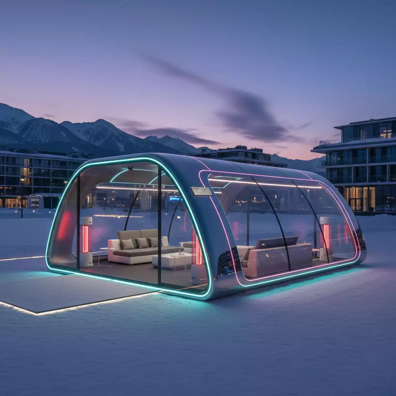 Аренда Шатер лаунж 12 кв. м в Gamma Sirius — ART SPACE