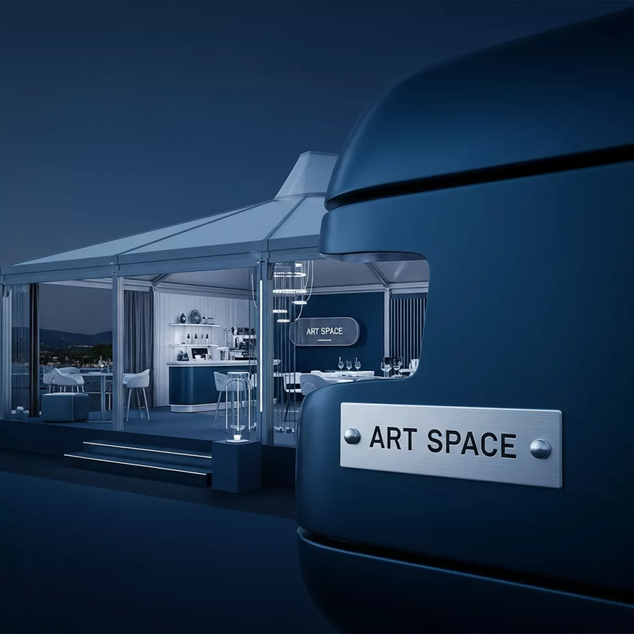 Аренда Шатер летнее кафе француженка в ресторане «Паруса» — ART SPACE