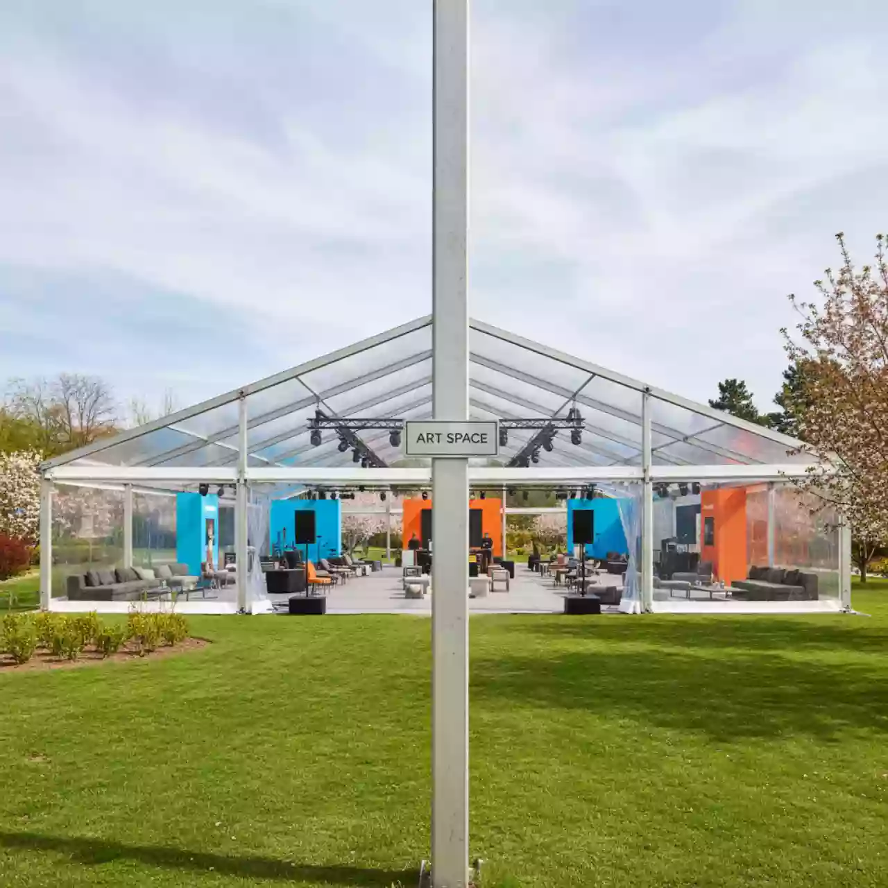 Аренда Шатер павильон 10х25 в Radisson Collection Paradise — ART SPACE