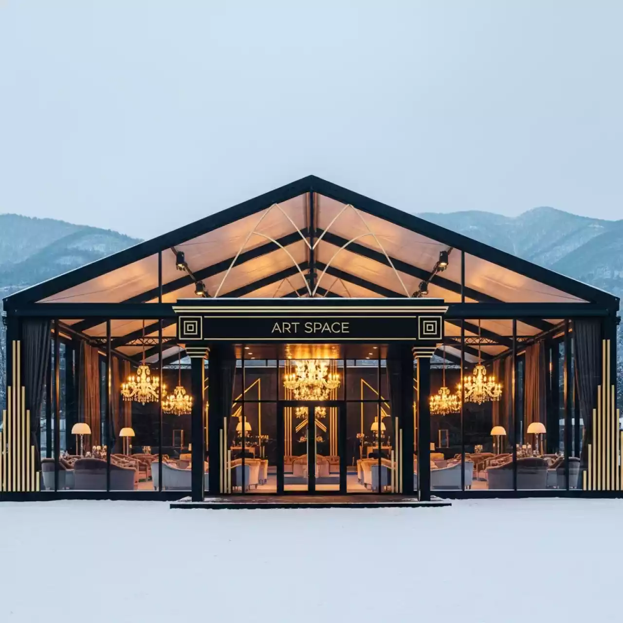 Аренда Шатер павильон 25х30 м на вилле «Анна» — ART SPACE