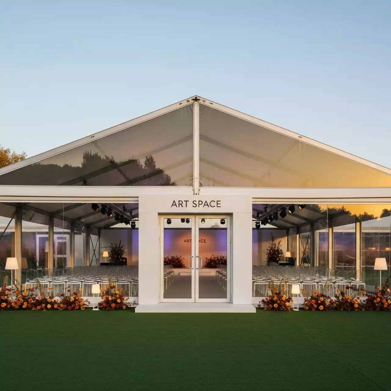 Аренда Шатер павильон 30х40 м в Radisson Collection Paradise — ART SPACE