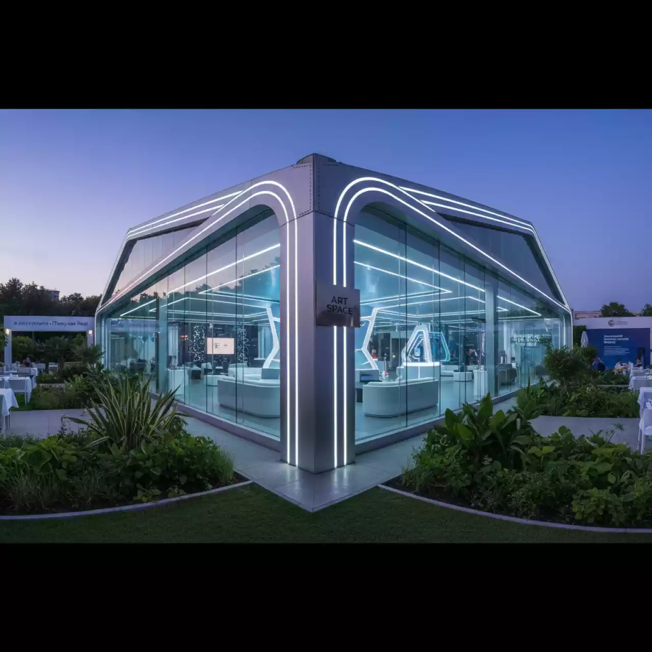 Аренда Шатер павильон 500 м² в ресторане «Плакучая Ива» — ART SPACE