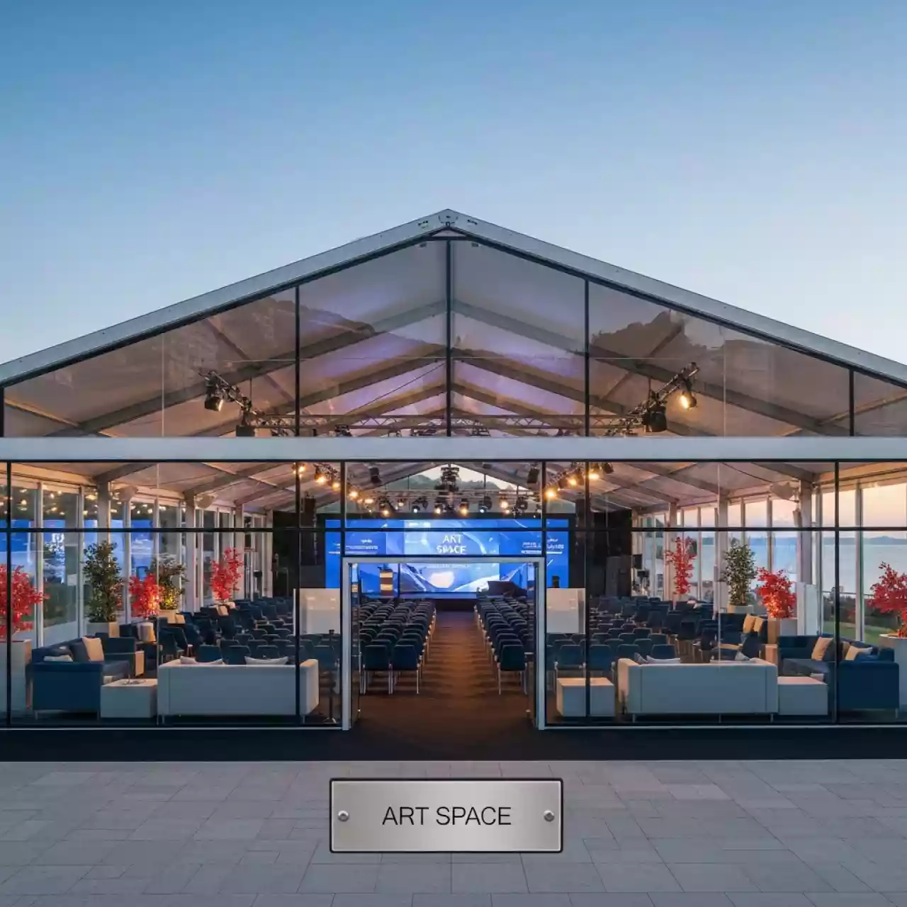 Аренда Шатер павильон 700 м² в Pullman Sochi Centre — ART SPACE