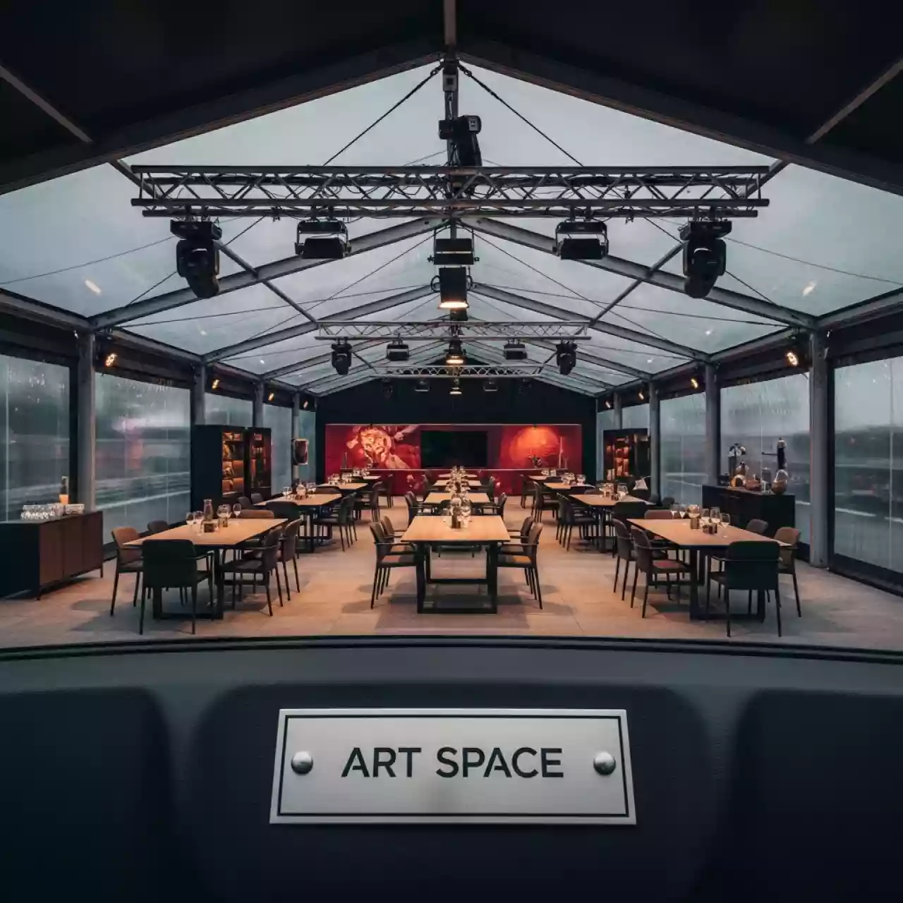 Аренда Шатер с обеденной мебелью Alcova Dining в ресторане «Brunello» — ART SPACE