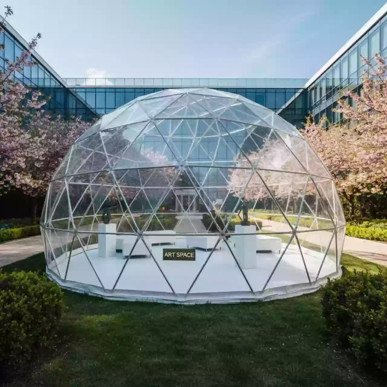 Аренда Шатер сферический купол диаметр 9 м в City Park Hotel Sochi — ART SPACE