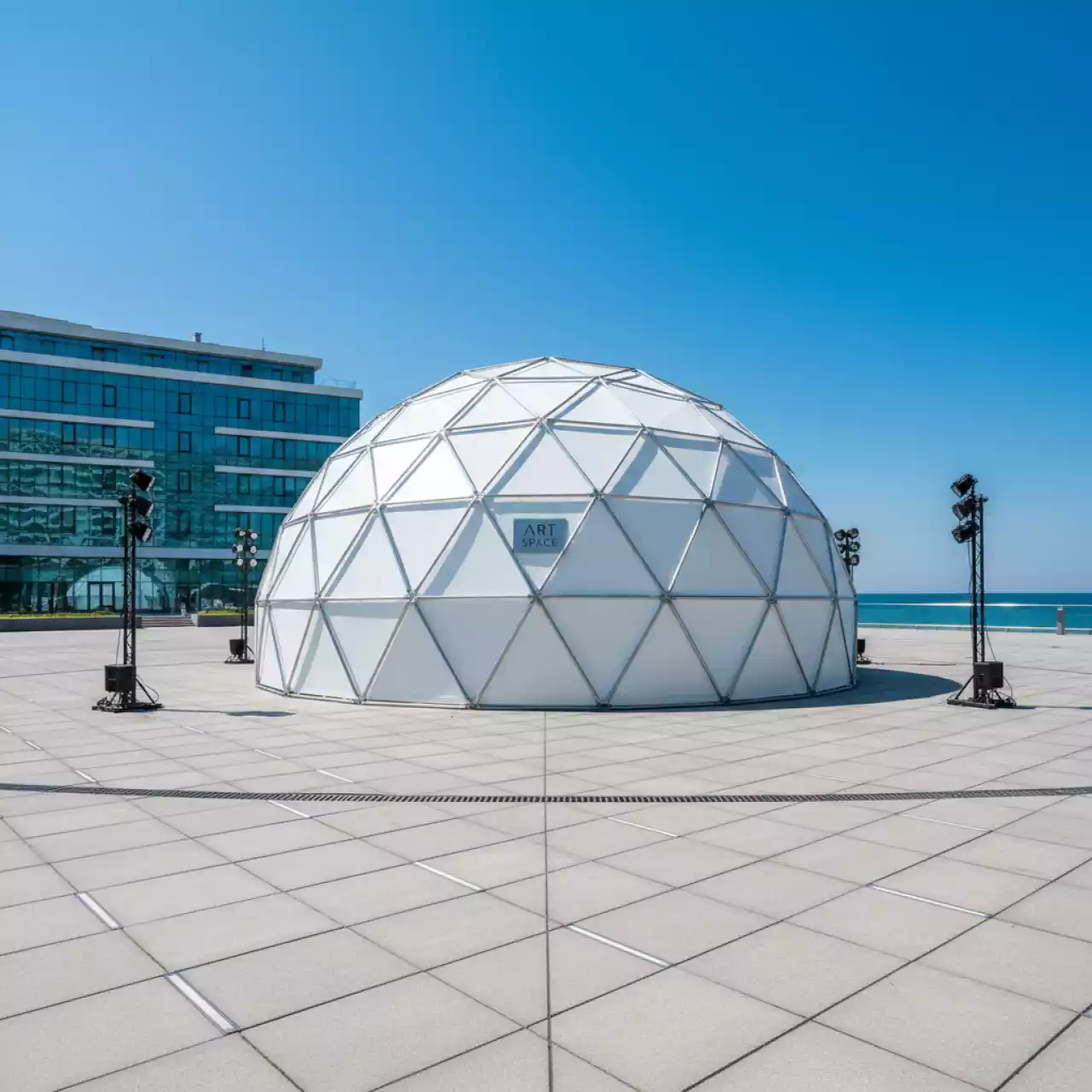 Аренда Шатер сферический Sphere RT 452D 24 в Imeretinskiy Hotel — ART SPACE