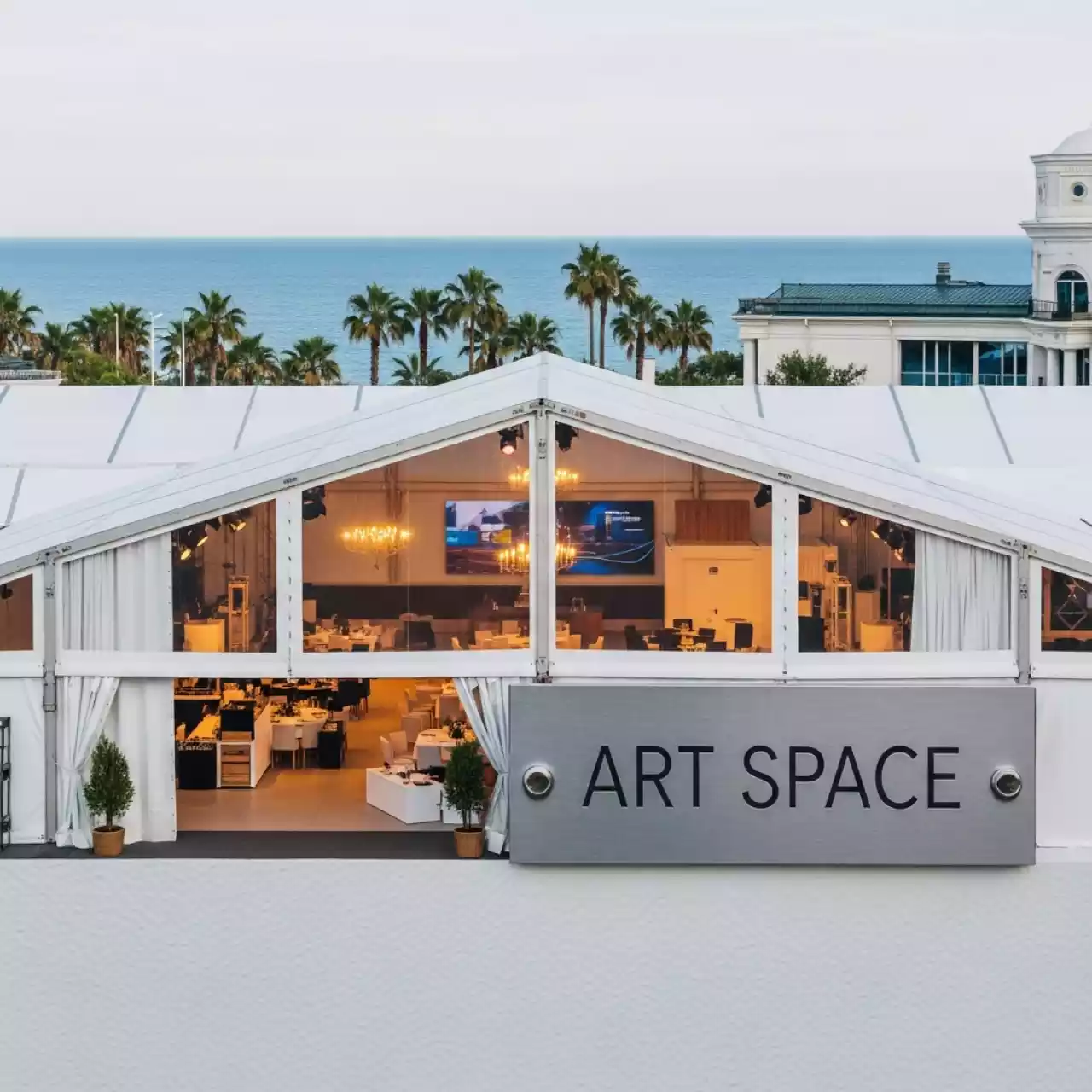 Аренда Шатры для конференций в Radisson Collection Paradise — ART SPACE