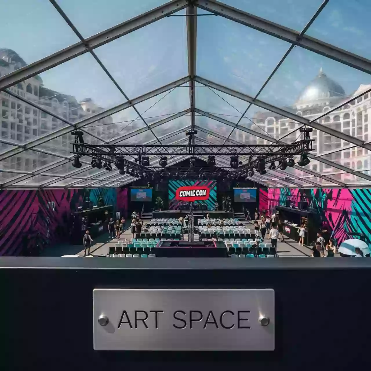 Аренда Шатры для теннисного центра Урал в Grand Karat Sochi — ART SPACE