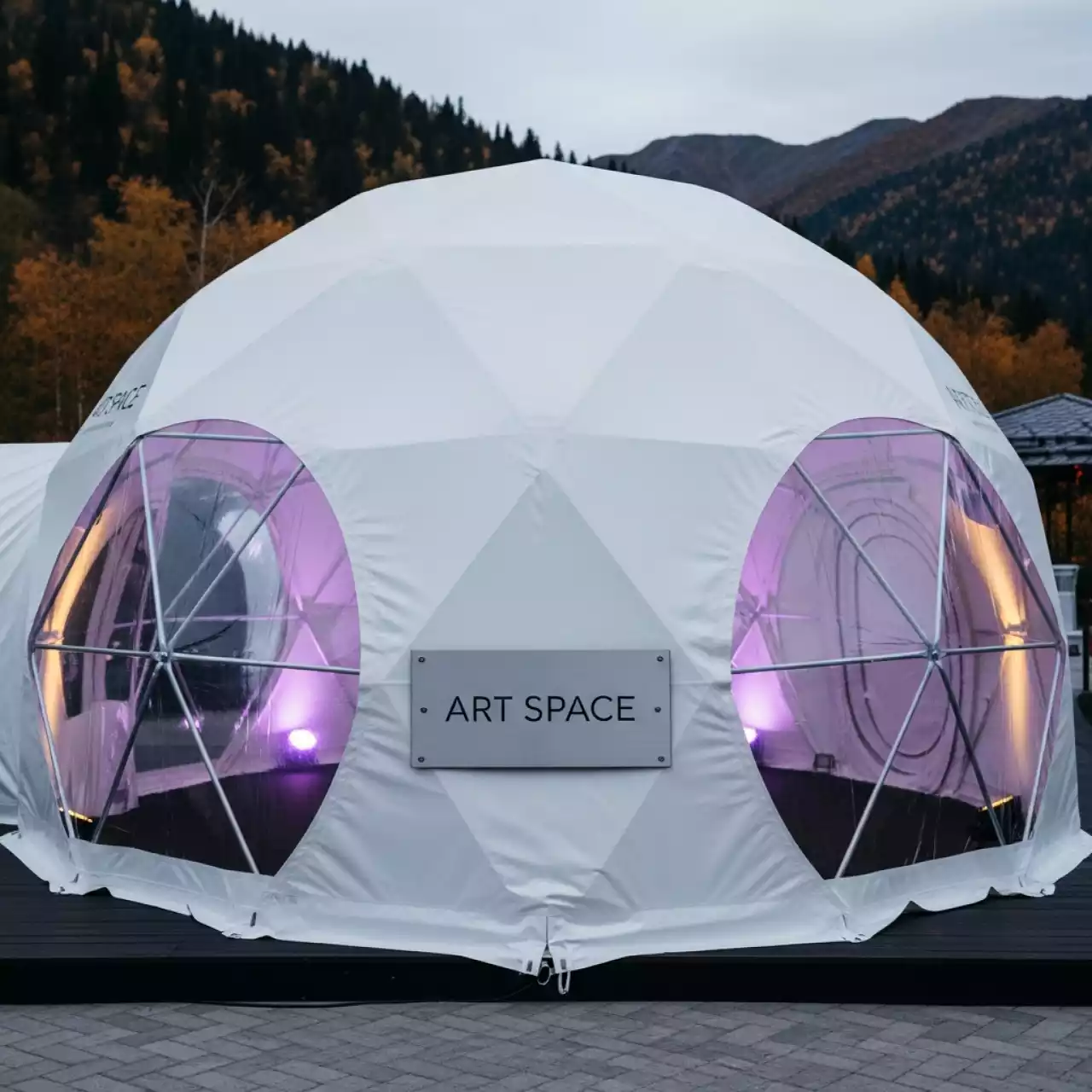 Аренда Шатры сферы в Golden Tulip Rosa Khutor — ART SPACE