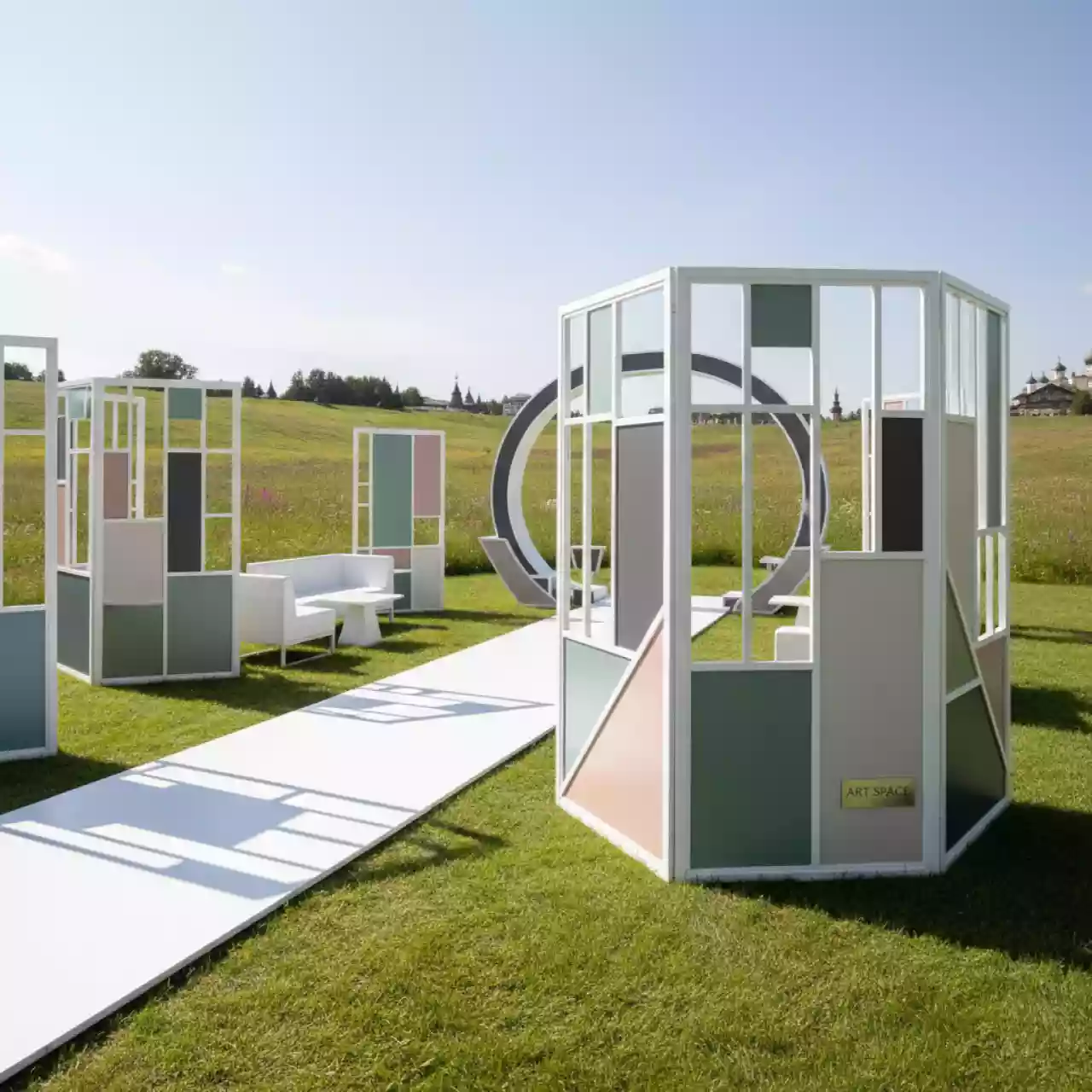 Аренда Ширмы декоративные на Медальной площади — ART SPACE