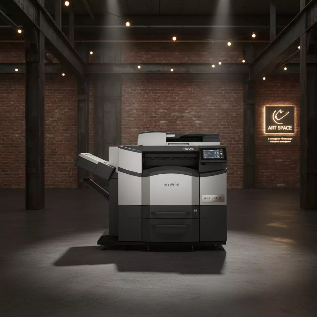 Аренда Широкоформатный принтер сканер Rowe ecoPrint i6 Rowe Scan 450i в санатории «Металлург» — ART SPACE