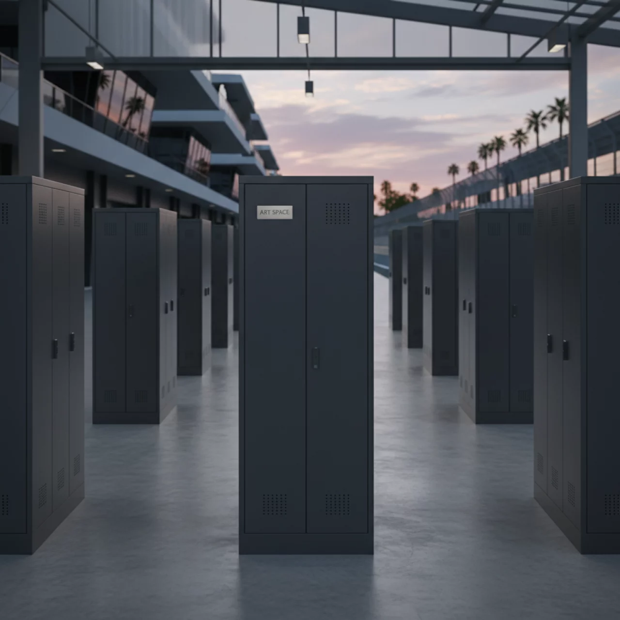 Аренда Шкаф для одежды металлический Металл Завод ШРС 11 300 на Сочи Автодроме — ART SPACE