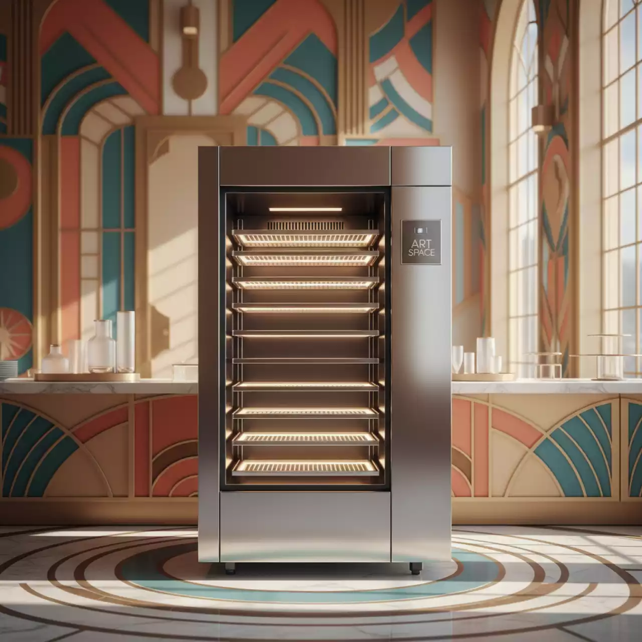 Аренда Шкаф шоковой заморозки Hurakan 10 полос в Grand Karat Sochi — ART SPACE