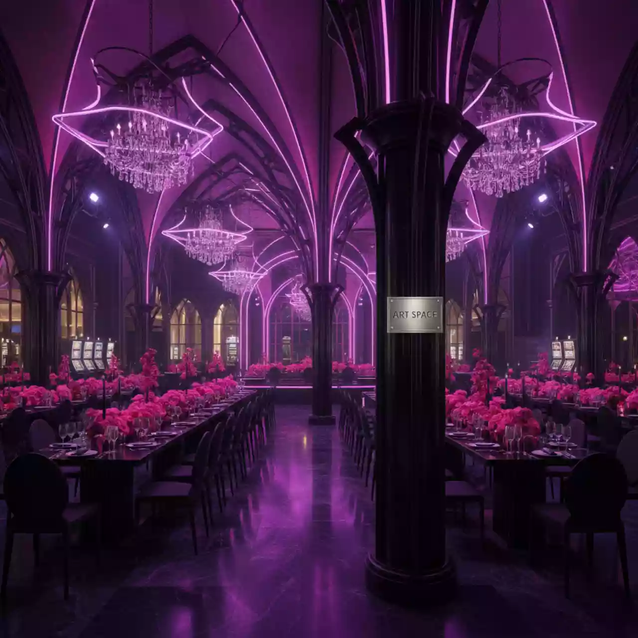 Аренда Школа праздника в стиле Монстер Хай в казино «Сочи» — ART SPACE