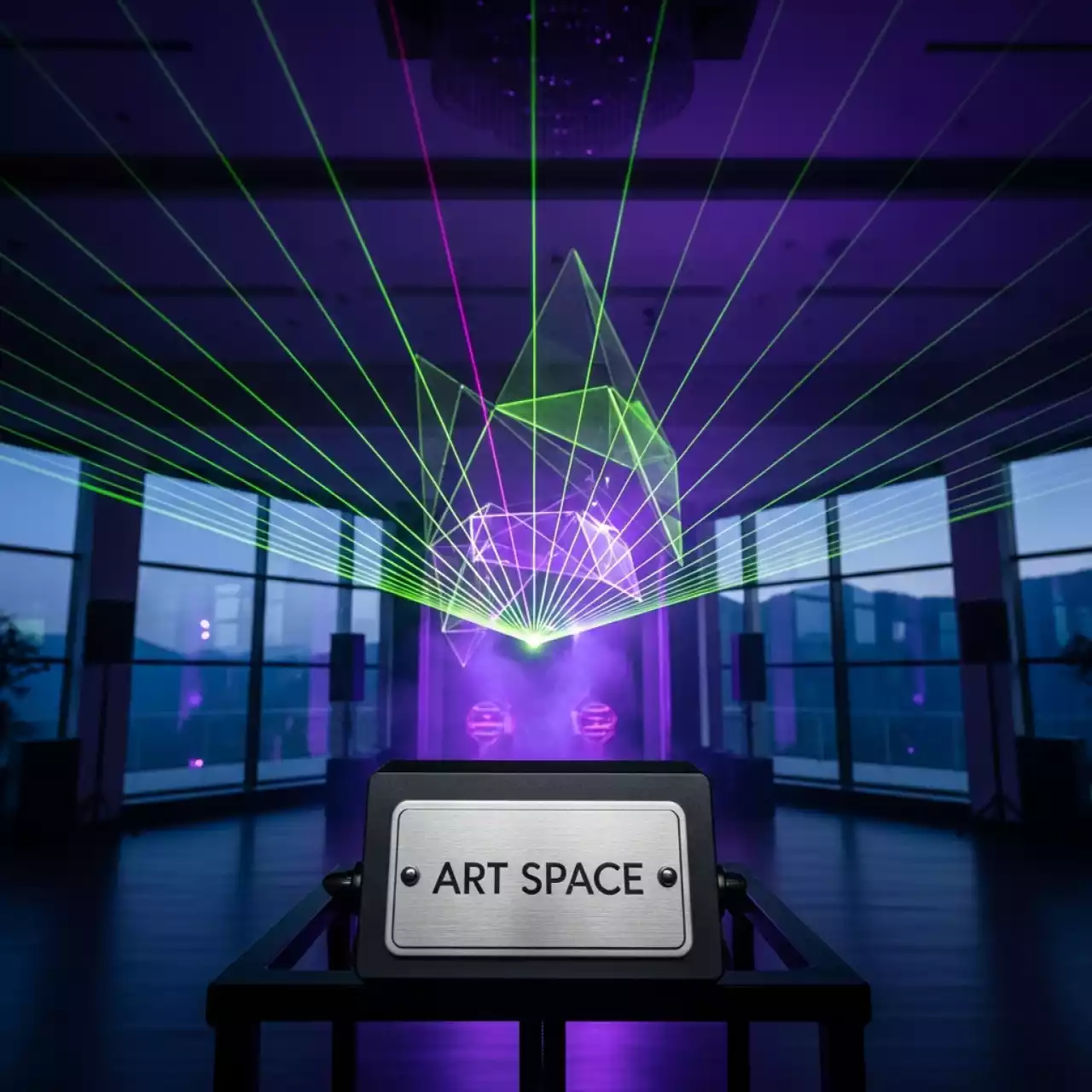 Аренда Шоу лазерное для презентаций новых продуктов в Гранд Отель Поляна — ART SPACE