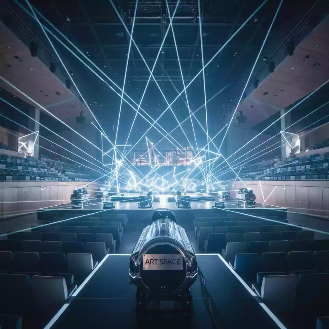 Аренда Шоу лазерное на фестивалях и концертах в Red Arena — ART SPACE