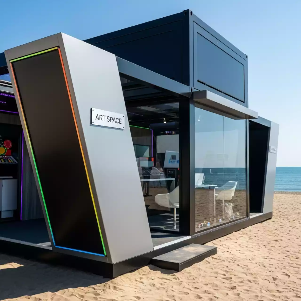 Аренда Шоу румы контрольно диспетчерские центры и презентационно рекламные дисплеи на пляже «Ривьера» — ART SPACE