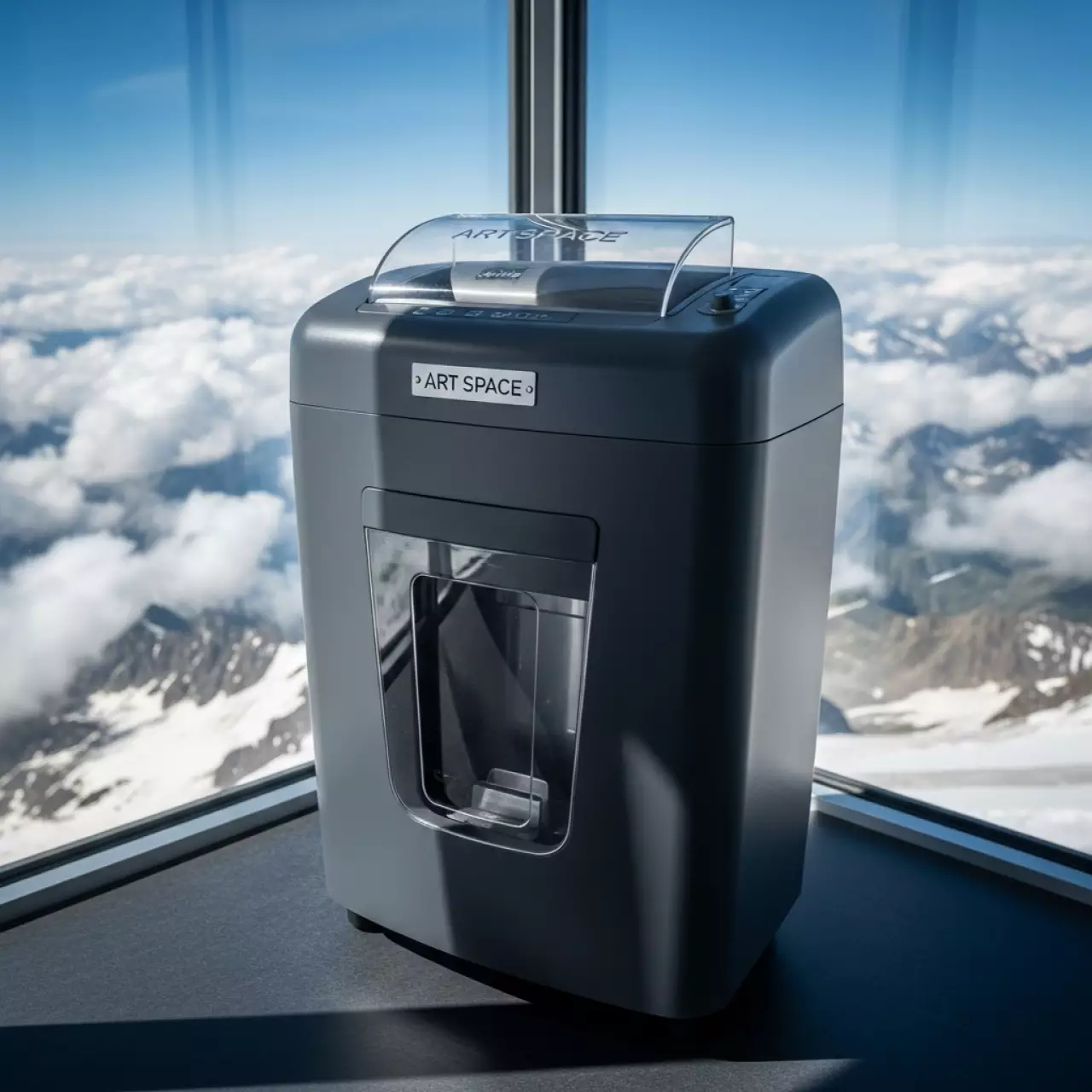 Аренда Шредер Dahle 616 Air 0,8х12 мм на площадке Rosa Peak (2320м) — ART SPACE